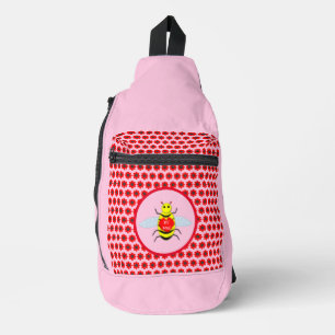 Cute Valentines Day Bee Sling Bag