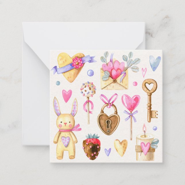 Cute Valentine's Day Card (Front)