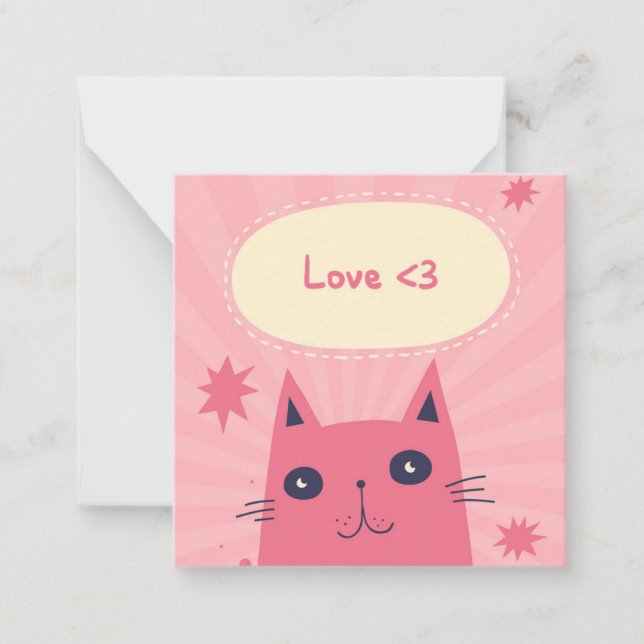 Cute Valentine's Day Card (Front)