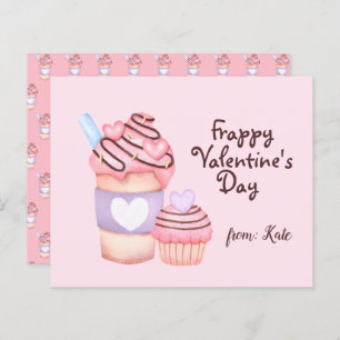 Cute Valentine's Day Cards For Kids Frappuccino