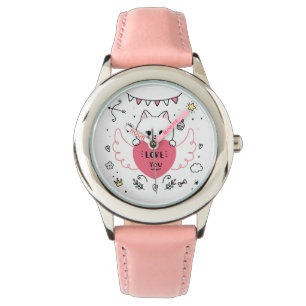Cute Valentine's Day Cat Watch