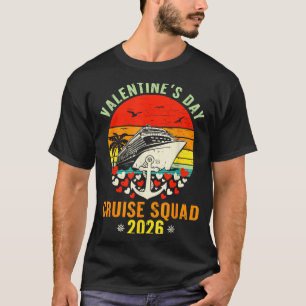 Cute Valentines Day Cruise 2026 Matching Cruise Fo T-Shirt