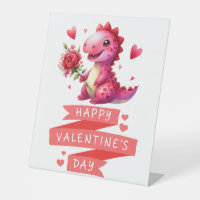 Cute Valentine's day dinosaur
