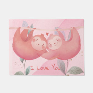 Cute Valentine's Day Doormat