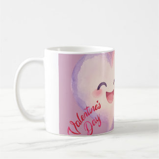 Cute Valentine's Day Heart Coffee Mug
