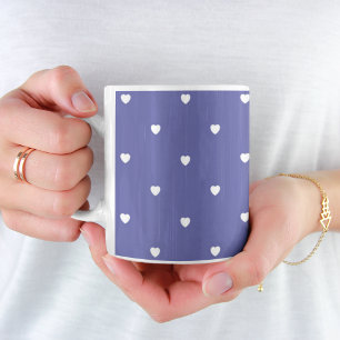 Cute Valentine's Day Heart Pattern Coffee Mug