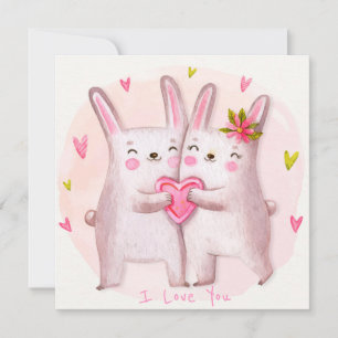Cute Valentine's Day Holiday Card