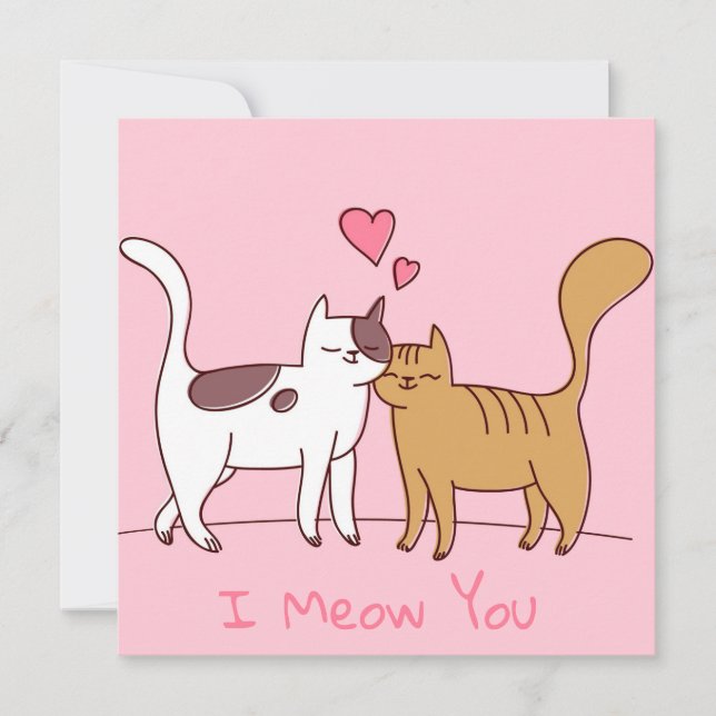 Cute Valentine's Day Holiday Card (Front)