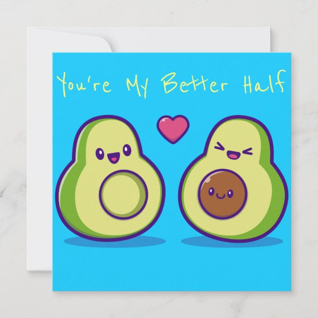 Cute Valentine's Day Holiday Card (Front)