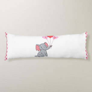cute Valentine's Day I love you heart Body Cushion
