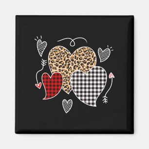 Cute Valentines Day Love Hearts Girls Kids Teens Magnet