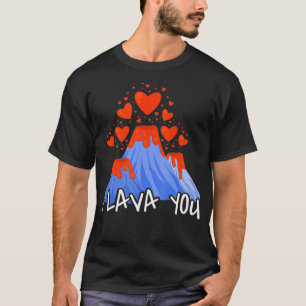 Cute Valentine's Day Love Outfit I Volcano Lovers T-Shirt