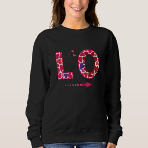 Cute Valentines Day Matching Couple Outfit Love Pa Sweatshirt