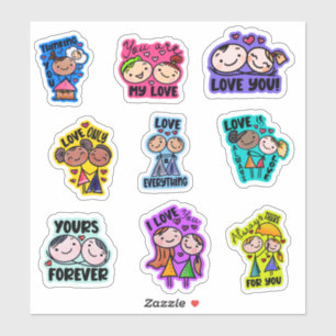 Cute Valentines Day Typography Whimsical