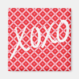Cute Valentine's Day XOXO Magnet