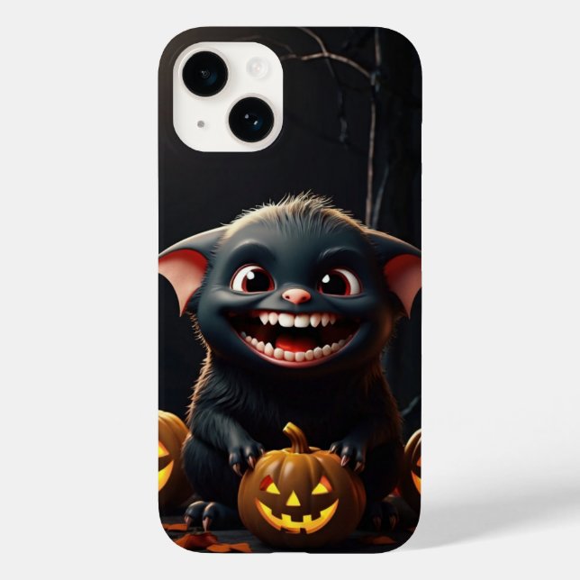 Cute Vampire Bat Halloween Case-Mate iPhone Case (Back)