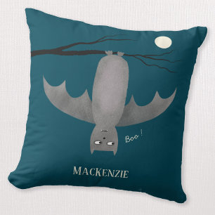 Cute Vampire Bat Personalised Cushion