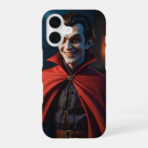 Cute Vampire Halloween iPhone 16 Case