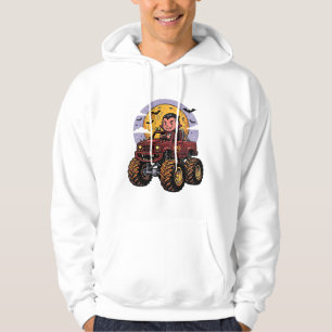 Cute Vampire Monster Truck Halloween Shirt Design_