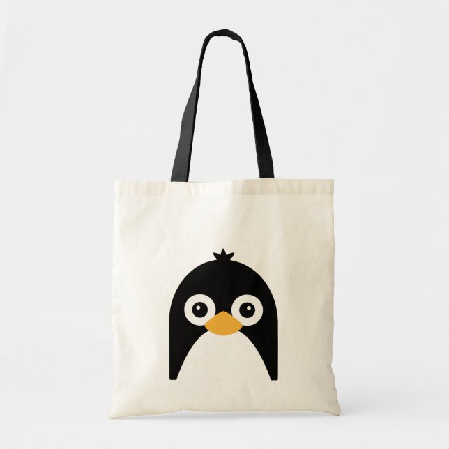 Cute Vector Penguin Tote Bag (Front)