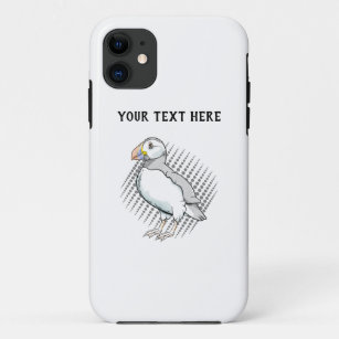 Cute vector puffin Case-Mate iPhone case