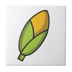 Cute vegetables corn pattern ceramic tile