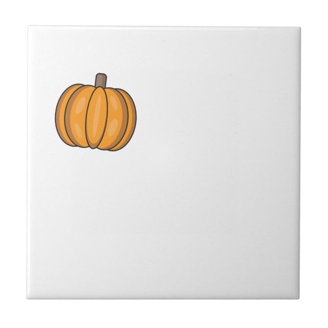 Cute vegetables sweet pepper  pattern  ceramic tile (Front)