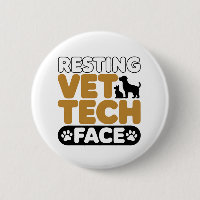 Cute Vet Tech Animal Lover Veterinary Technician