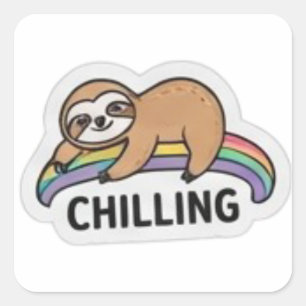 Cute Vibe Shaka Hand Sign Sticker Sheet