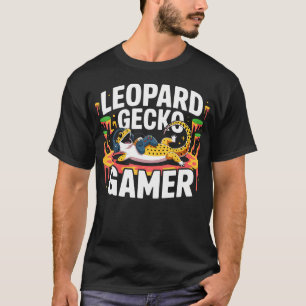 Cute Video Games Lizard Reptile Leopard Gecko Game T-Shirt