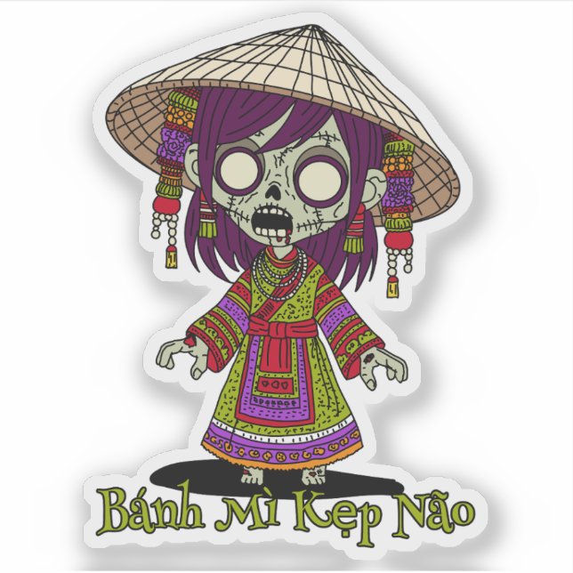 Cute Vietnamese Zombie (Front)