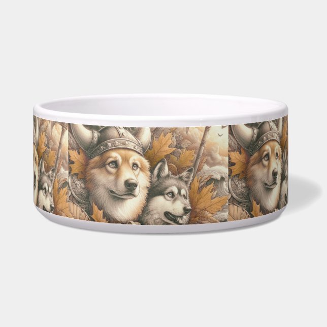 Cute Viking dogs on guard (Right)