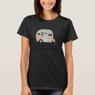 Cute Vintage Camp Trailer - RV Retro Camper T-Shirt