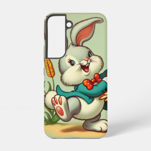 Cute, vintage cartoon Rabbit Samsung Galaxy Case
