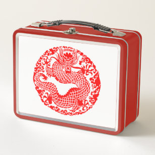 Cute Vintage Chinese Dragon box