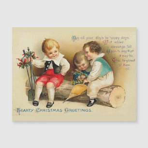 Cute Vintage Christmas Kids