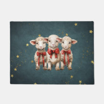 Cute vintage christmas Lambs