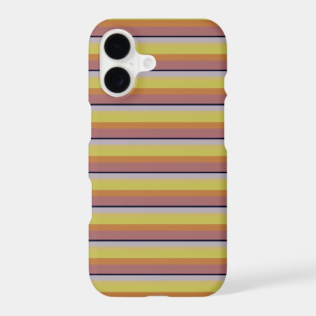 Cute vintage colours stripes (Back)