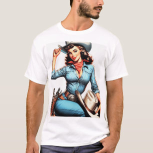Cute Vintage Country Girl T-Shirt