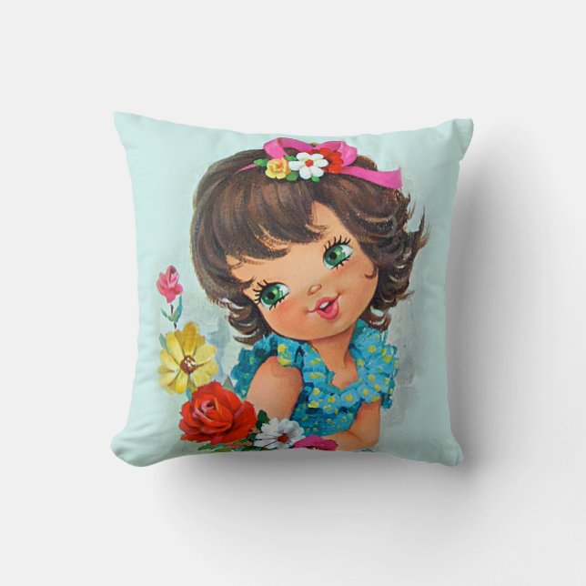 cute vintage cushion (Front)