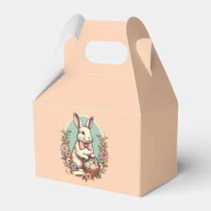 Cute, vintage Easter bunny/egg/basket  Favour Box