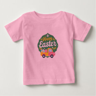 Cute Vintage Easter Eggs Graphic Tee