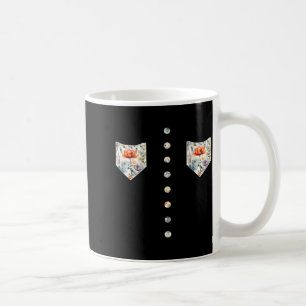 Cute Vintage Floral Pockets Tee Blooming Summer Coffee Mug