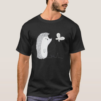 Cute Vintage Hedgehog T-Shirt