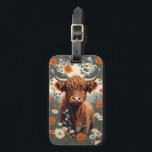 Cute Vintage Highland Cow  Luggage Tag<br><div class="desc">Travel in style and add a touch of rustic charm to your luggage with this Cute Vintage Highland Cow Luggage Tag. This delightful tag features a vintage-inspired design showcasing the rugged elegance of a Highland cow,  making your luggage easily recognisable while adding a nostalgic countryside flair to your journeys.</div>