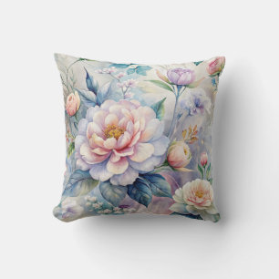 Cute Vintage Inspired Floral Pattern Cushion