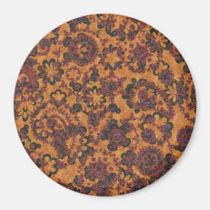 Cute vintage paisley patterns magnet