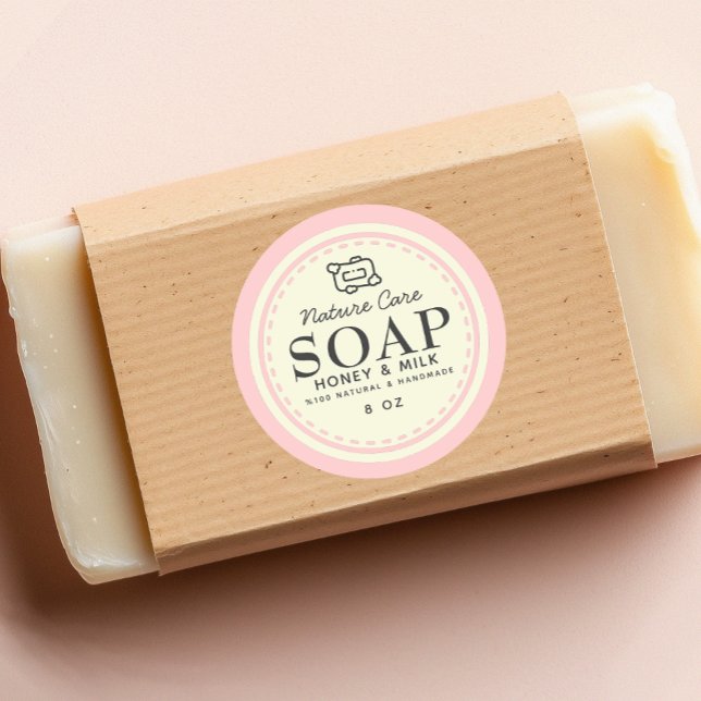 Cute Vintage Pastel Soap Label (Creator Uploaded)