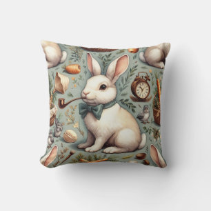 Cute Vintage Rabbit Cushion