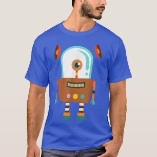 Cute Vintage Robot& GiftUnique Retro Robot Art T-Shirt